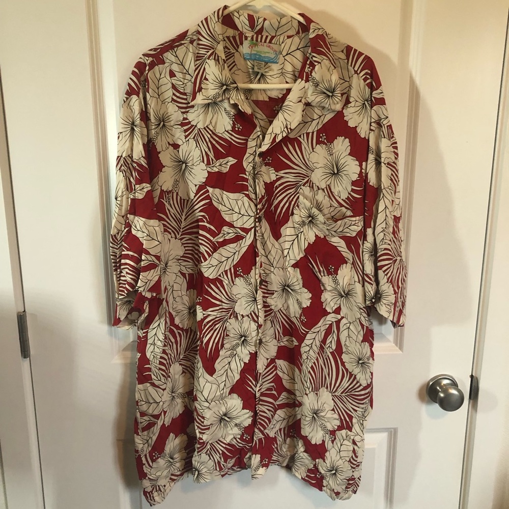 Hawaiian Fashion Honolulu Tropical Group Size 5xl